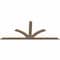 Ekena Millwork Richland Smooth Timber Gable Bracket, Douglas Fir, 72"W x 30"H x 1 1/2"D x 3 1/2"F, 10/12 Pitch GBW072X30X0204RIC00SDF - alternate 5